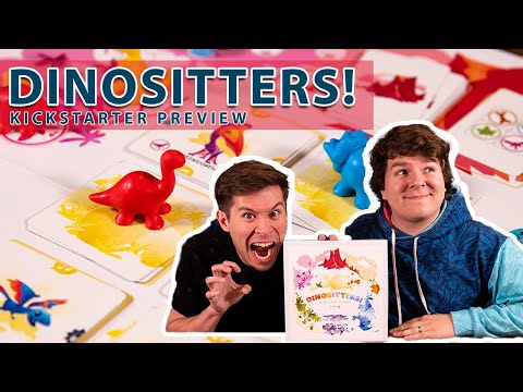 Dinositters! | Friendship, Happiness, and Hungry Hatchlings! | Kickstarter Overview & Preview