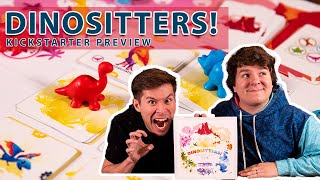 Dinositters! | Friendship, Happiness, and Hungry Hatchlings! | Kickstarter Overview & Preview