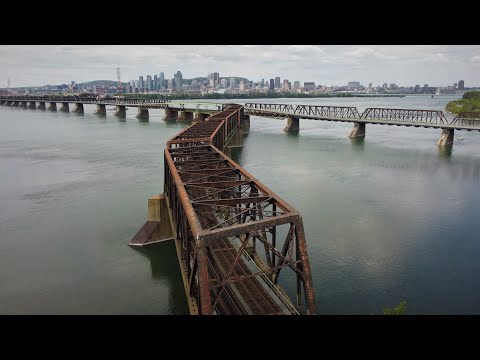 Pont Victoria vue du ciel