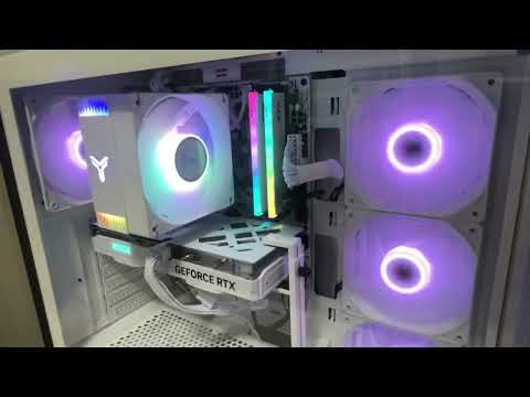 [컴퓨존] darkFlash DS900 ARGB 강화유리 화이트 미들타워 구매후기