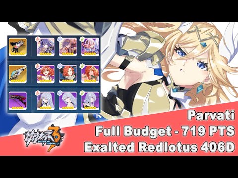 Honkai Impact 3 SEA - [Full Budget Gear] Exalted Redlotus 406D - Parvati