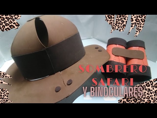 Vídeo relacionado con Kkluno 5 Piezas Disfraz de Safari Mujer Hombre - Accesorios Disfraz Explorador con Sombrero de Safari Binoculares Gafas de Sol Telescópicas Pañuelo para el Cuello Silbato Salvavidas