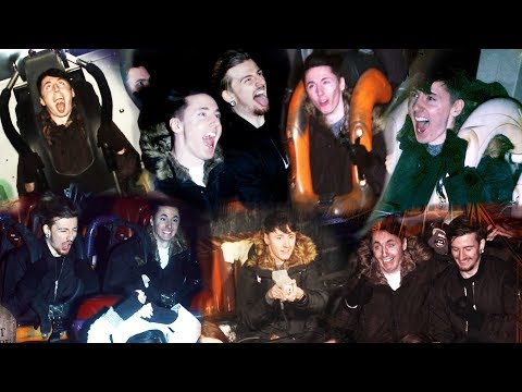 THE BEST TRIP EVER! || Alton Towers Scarefest w/ 8BitRyan & DAGames