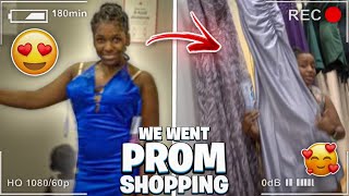 We Went PROM Dress SHOPPING & You Won't Believe what happened👀