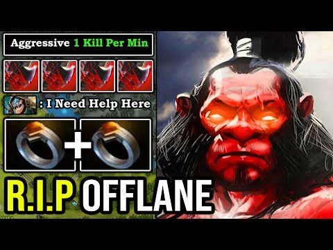 HOW TO OFFLANE AXE IN 7.24 with 2x Ring of Protection + Super Aggressive Call 100% Deleted ALL DotA2
