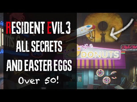Resident Evil 3 Remake ALL SECRETS & EASTER EGGS You May Have Missed