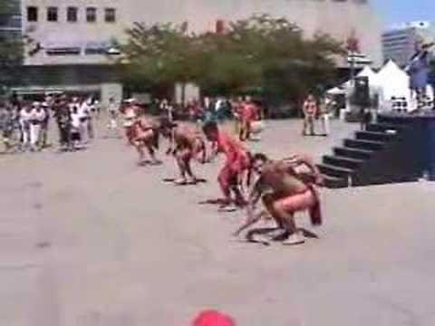 Ⓗ Native American Indian Cherokee War Dance