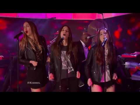HAIM and Morris Day Perform "Jungle Love” 2015
