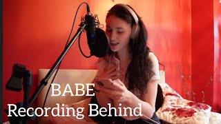 BABE by HyunA Vocal Recording Behind