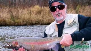 preview picture of video 'Ohio Steelhead Fishing with FlyMasters, Fall 2009'
