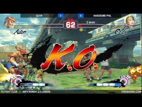 TG Fight Club SSF4 Ranbat 2.5 Losers - Quon (AD, ZA) vs. Handsome Phil (CO)