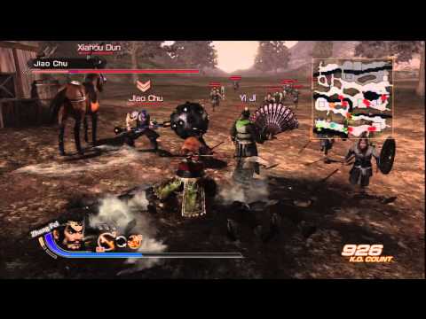 Shu Story Mode Stage 2-3 Battle of Changban - Part 2 Dynasty Warriors 7 HD