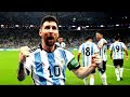 Lionel Messi VS Kylian Mbappe Masterclass in the WORLD FINAL (2022) 4k