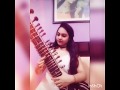 Ae Watan Sitar Cover Riya Sharma Instrumental Alia Bhatt Patriotic Cover