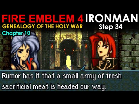 FE4 Step 34: Deal with Ishtar and Julius by killing the guy sitting behind them