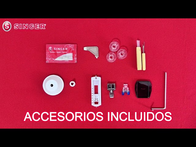 Vídeo relacionado con Singer M2505 Máquina de Coser Portátil, 11 Puntadas Integradas, Ojal Automático en 4 Pasos, Brazo Libre, Doble Elevación del Prensatelas, Ideal para Principiantes y Manualidades