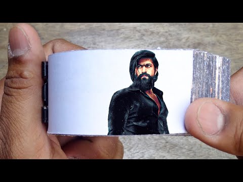KGF Chapter 2 Movie Flipbook | Yash | Sanjay Dutt Raveena Srinidhi Shetty | Flip Book Artist 2022