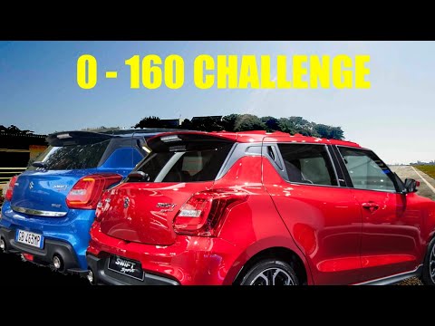 2023 Suzuki Swift Sport Hybrid 1.4 Boosterjet VS 2018 Swift Sport (no Hybrid) -Acceleration Battle.