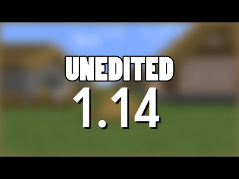 Insane Unedited Minecraft 1.14 Gameplay