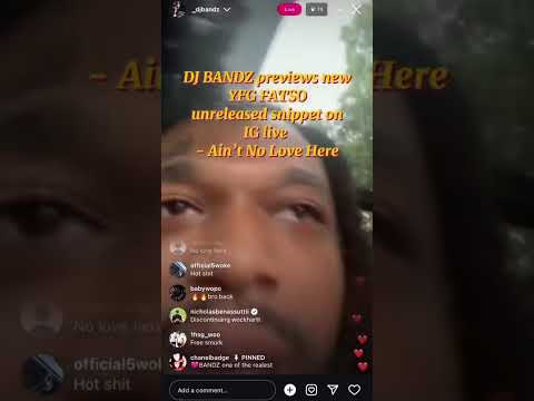 Dj Bandz Plays unreleased Yfg Fatso - ain’t no love here 
