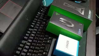 Razer Basilisk Essential ＆ Razer Mouse Bungee V2 ＋ α【開封】