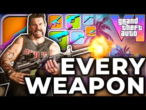 Every Confirmed Weapon in GTA 6