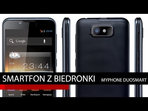 Smartfon z Biedronki - myPhone Duosmart - ekspresowa wideorecenzja | Komputer Świat