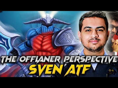 New Patch 7.37 Ammar " ATF " Sven The Offlane MVP - Dota 2 Pro Gameplay #atf #sven