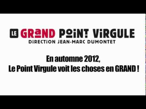 Le Grand Point Virgule Paris spectacle 2024 plan de salle et billetterie