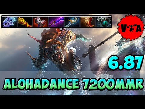 Dota 2 - ALOHADANCE 7200 MMR Plays Slark vol #1 - Ranked Match