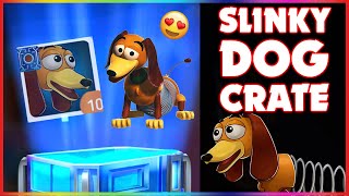 SLINKY DOG CRATE OPENINGS | LOCK SHOCK &amp; BARREL SHARDS | Disney Heroes: Battle Mode