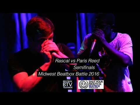 Rascal vs Paris Reed / Semifinals - Midwest Beatbox Battle 2016