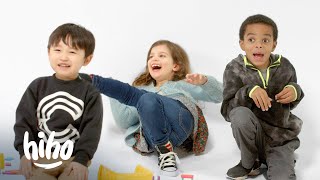 Kids Get Tempted by Epic Domino Towers | HiHo Kids