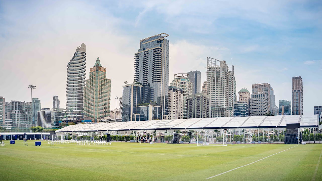 International Sports Congress Setup Timelapse at Royal Bangkok Sports Club