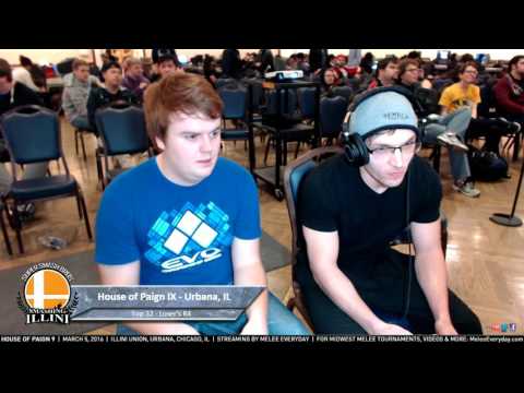 House of Paign 9 - OP | Lanceinthepants (Falco) vs. OP | Reeve (Marth) - SSBM - Top 32, Loser's R4