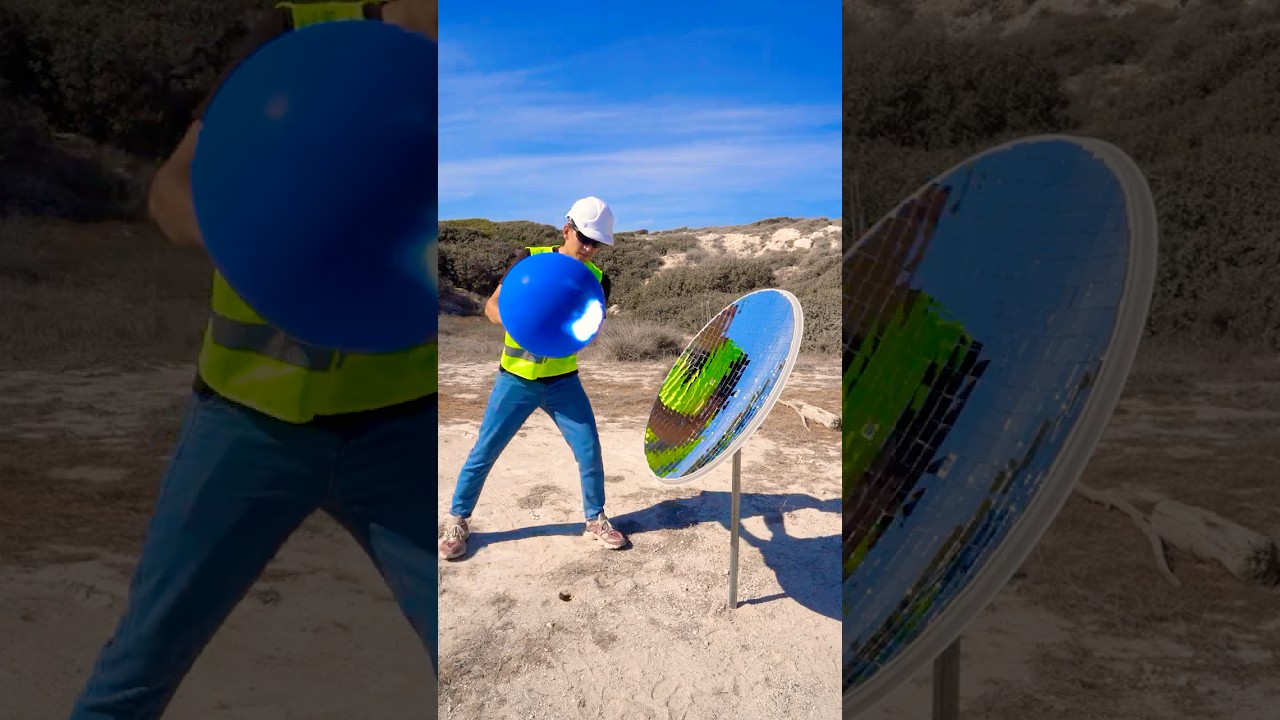 I Burned Objects with SOLAR ENERGY in 1 Minute! #experiment