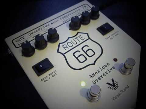 Visual Sound Route 66 American Overdrive Compressor Pedal Comp V1 Original image 8
