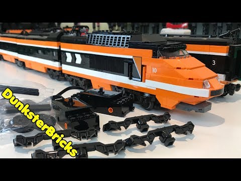 4 Motors in the LEGO Horizon Express! Big Upgrade!