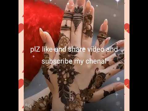 latest Mehndi designs 2021| Hadiqa official