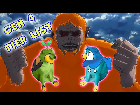 Pokemon Gen 4 In-game Tier List: Reject Humanity, Return to Chimchar | Diamond and Pearl