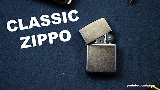 BEST USA MADE LIGHTER!?!? | Classic Zippo Chrome Lighter Review | AKOGR