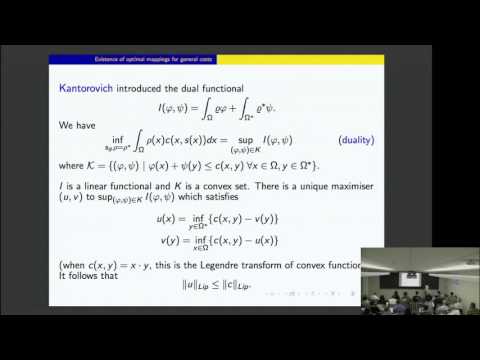 Monge’s mass transport problem | Xu Jia Wang