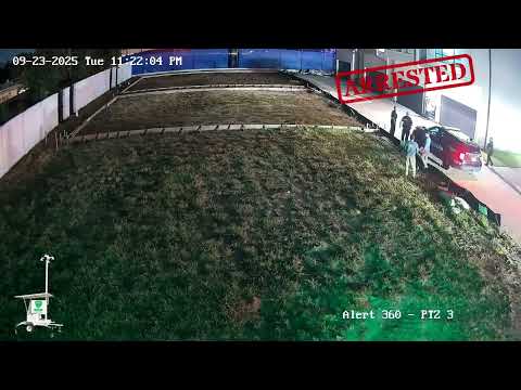 Intruder Caught at New Home Development | Alert 360 Mobile Surveillance