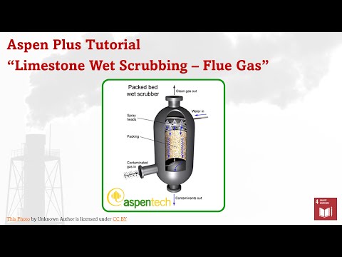 Aspen Plus - Flue Gas Desulfurization (Limestone Wet Scrubbing)