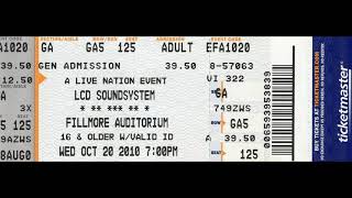 LCD Soundsystem: 2010-10-20 - Fillmore Auditorium, Denver, CO