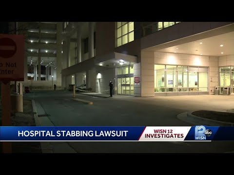 Woman files lawsuit after after hospital parking garage stabbing