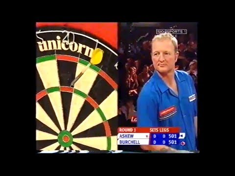 Dave Askew vs Martin Burchell 2007 PDC World Darts Championship - First Round