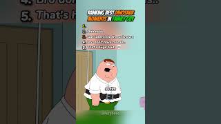 Ranking Best Dinosaur Moments in Family Guy