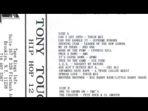 Dj Tony Touch Rap Us Vol 12 Rare Mixtape Cassette
