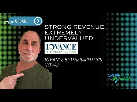 Iovance Biotherapeutics (IOVA) 🧬💉Strong Revenue, Extremely Undervalued! #millionaire #healthcare